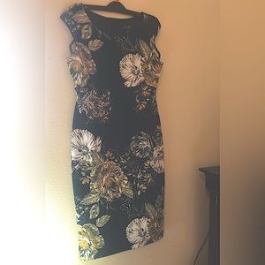 CONNECTED APPAREL SLEEVELESS SHEATH DRESS